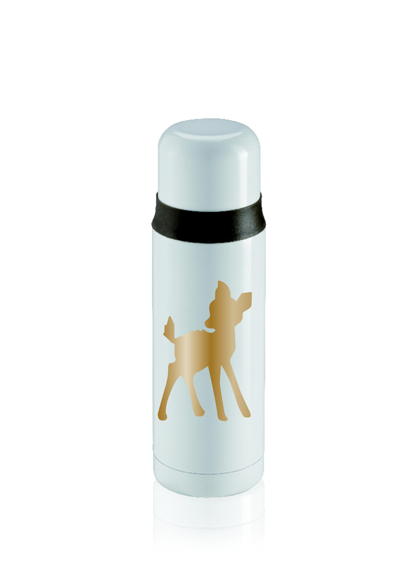Thermoskanne klein Reh in Gold GoldEdition Thermoskannen klein