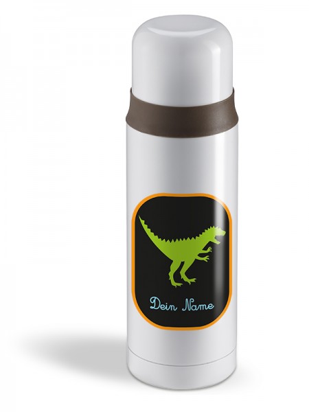 Thermoskanne klein "Dino" mit Namen