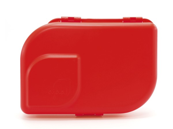 ajaa! Nachhaltige Brotdose rot - Die BPA-freie Lunchbox aus nachwachsenden Rohstoffen