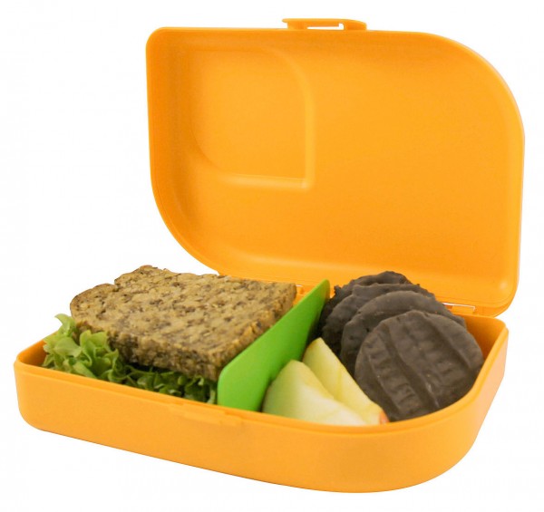 NANA Bio-Brotdose mandarin - Die BPA-freie Lunchbox aus nachwachsenden Rohstoffen
